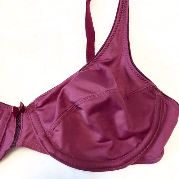 Vanity Fair Women’s Maroon Full Coverage Bra - Picture 7 of 9